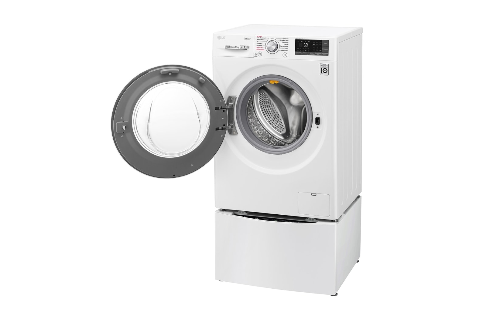 LG Waschmaschine 9 KG + Mini-Waschmaschine 2 KG  | Dampffunktion, TWINW9ATS2