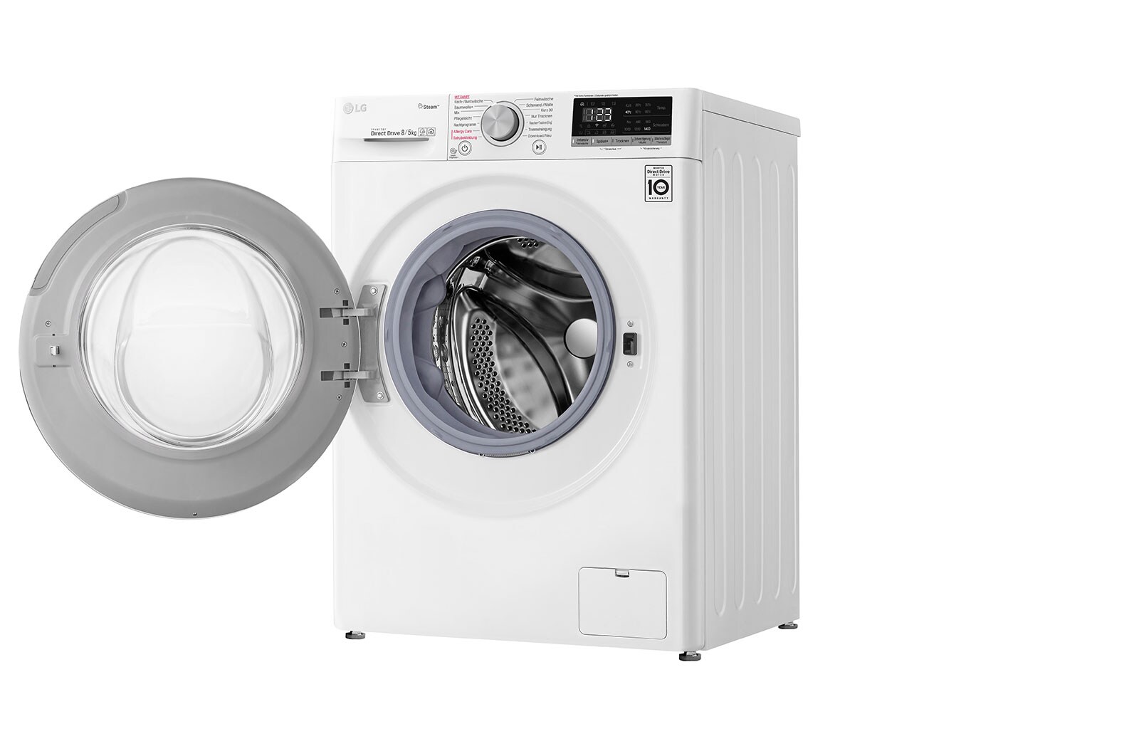 LG Waschtrockner | 8 kg Waschen/ 5kg Trocknen | AI DD® | Steam, V4WD850