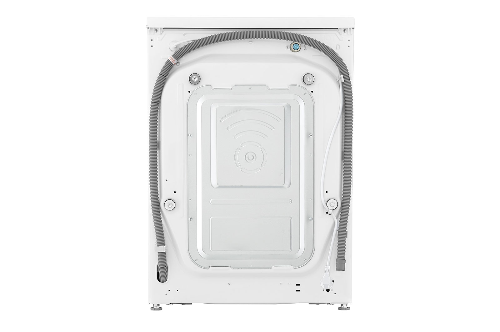 LG Waschmaschine mit AI DD® | 10,5 KG Kapazität | Energieeffizienzklasse B | 1.400 U./Min. | TurboWash® | Wäsche Nachlegen | Steam | Wi-Fi-Funktion | Aqua-Lock®, V510