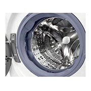 LG Waschmaschine mit AI DD® | 10,5 kg | Energieeffizienzklasse B | 1.400 U./Min. | Steam | TurboWash® | ThinQ®, V5105SE