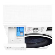 LG Waschmaschine mit AI DD® | 10,5 kg | Energieeffizienzklasse B | 1.400 U./Min. | Steam | TurboWash® | ThinQ®, V5105SE