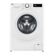 LG Waschtrockner (9 kg / 6 kg, 1.400 U./Min.), Weiß mit weißem Bullaugenring | W4WR32963, W4WR32963