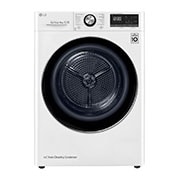 LG Trockner mit Dual Inverter Wärmepumpentechnologie und selbstreinigendem Kondensator bis zu 8 kg Fassungsvermögen, DV908IH2