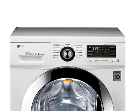LG Waschtrockner mit 6 Motion DirectDrive™-Technologie. 8 kg Waschen / 4 kg Trocknen., F1496AD3