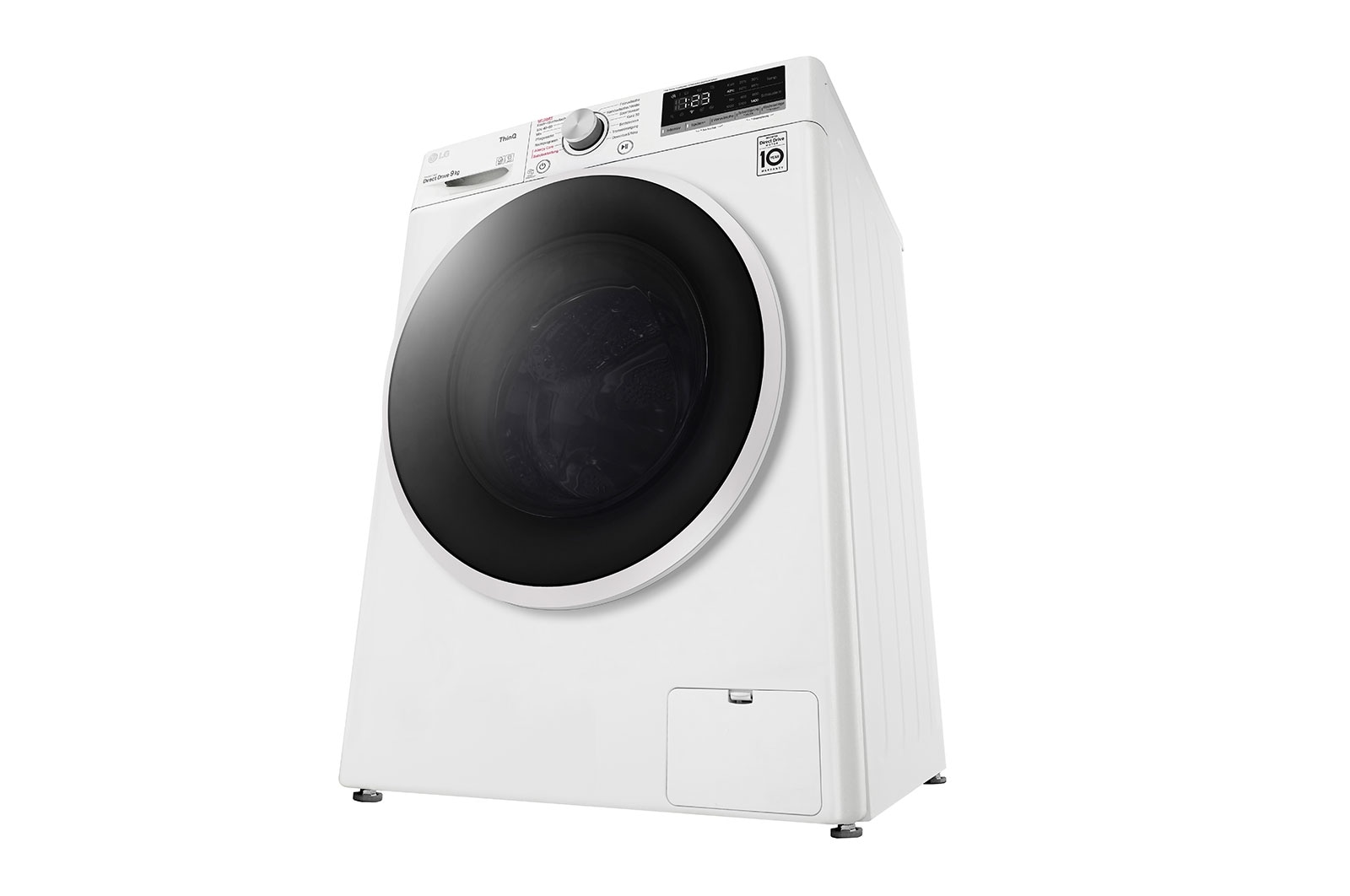 LG Waschmaschine | 9 kg | 1400 U/Min| AI DD™ | Steam | Neue Wohlfühl-Trommel | ThinQ®, F4VT4W9KG