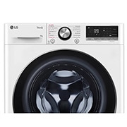 LG Waschmaschine mit 9 kg Kapazität | Energieeffizienzklasse A | 1360 U./Min. | Weiß mit Chrom-Bullaugenring | F4WR7092, F4WR7092