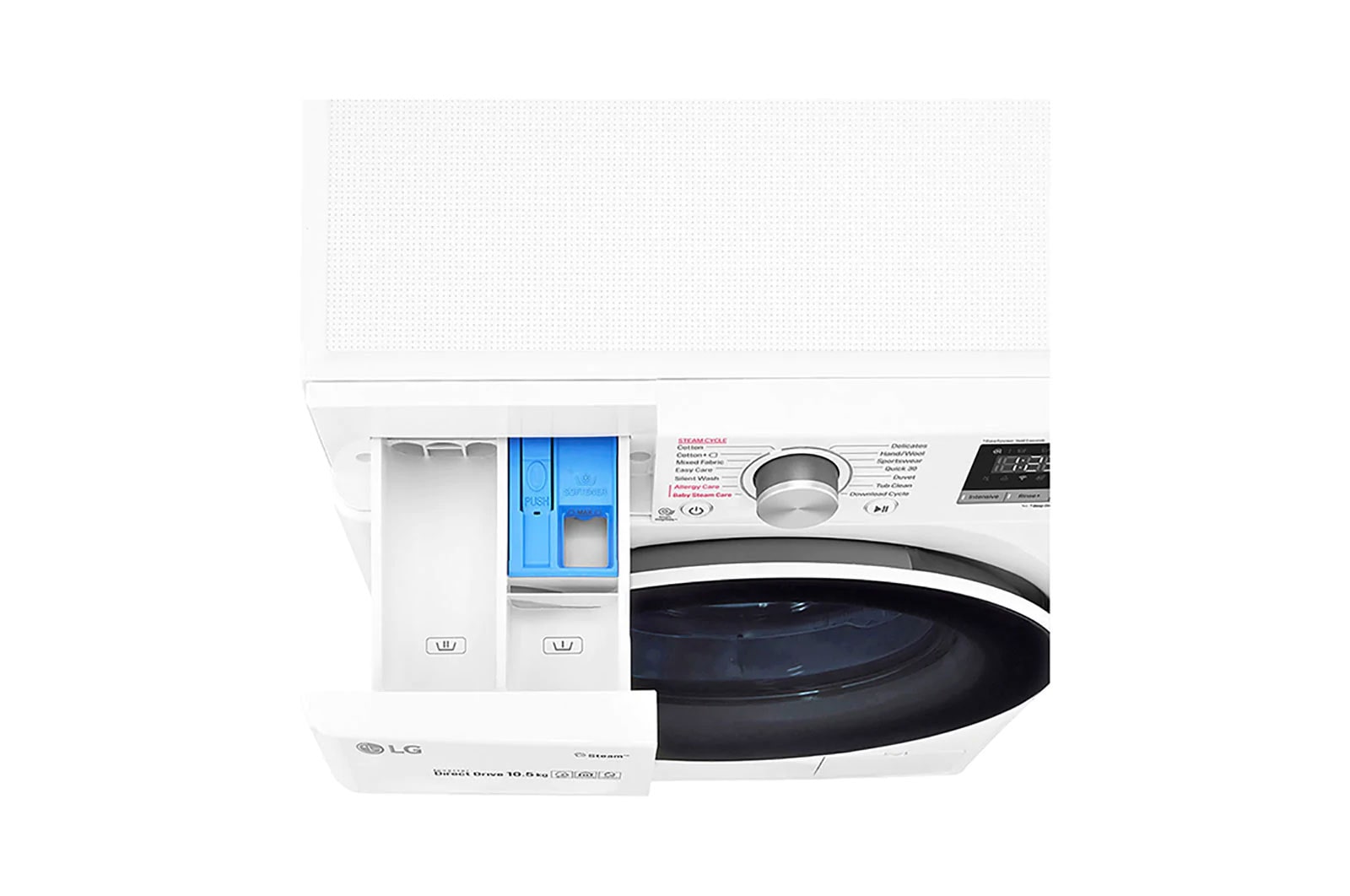 LG Waschmaschine | 10,5 kg | Energieeffizienzklasse B | AI DD® | Steam | TurboWash® | ThinQ®, F4WV510S0E