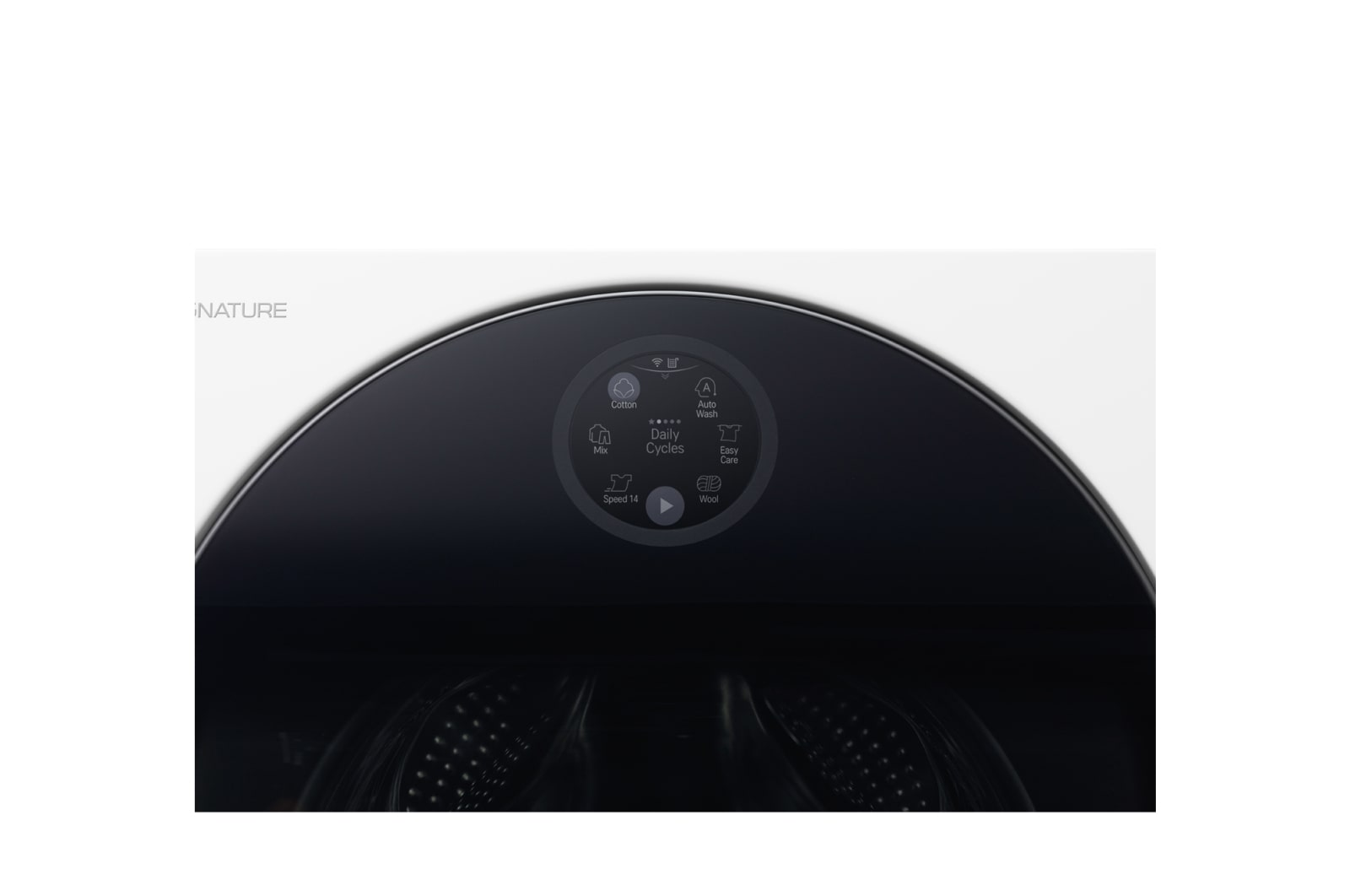 LG SIGNATURE TWINWash™ Waschtrockner | 12 kg + 2 kg Waschen | 7 kg Trocknen | SpaSteam™ | Inverter DirectDrive™ | SmartThinQ™, LSWD100W