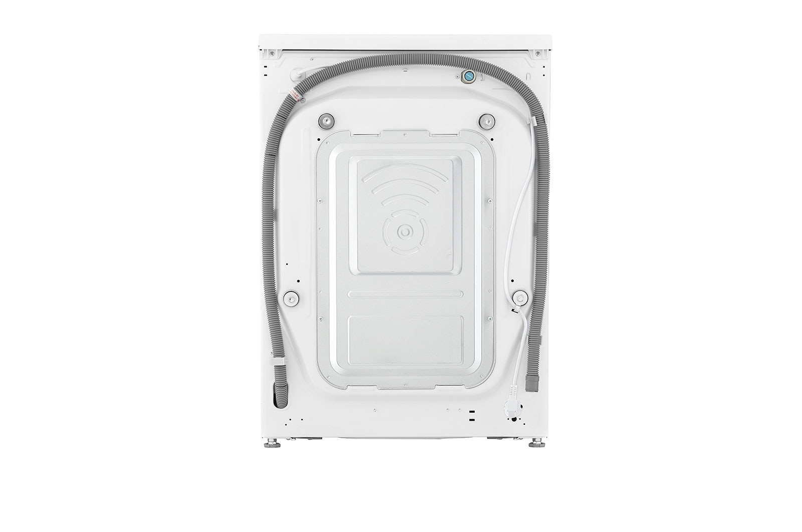 LG Waschtrockner mit 1.400 U./Min. | Energieeffizienzklasse E | 8 kg Waschen | 6 kg Trocknen | Weiß mit weißem Bullaugenring | V4WD860B, V4WD860B