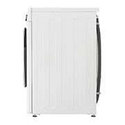 LG Waschtrockner mit 1.400 U./Min. | Energieeffizienzklasse E | 8 kg Waschen | 6 kg Trocknen |  Weiß mit silbernem Bullaugenring  | V4WD86S1B, V4WD86S1B