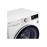 LG Waschtrockner Slim (8,5 kg / 5 kg, 1.200 U./Min.) mit AI DD®, Steam & TurboWash® | V5WD85SLIM, V5WD85SLIM