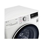 LG Waschtrockner mit AI DD® | 9 kg Waschen | 6 kg Trocknen | 1.400 U./Min. | Steam | TurboWash® | Neue Wohlfühl-Trommel | Wi-Fi-Funktion, V5WD906