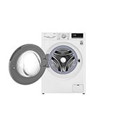 LG Waschtrockner mit 1.400 U./Min. | 9 kg Waschen | 6 kg Trocknen | Weiß mit weißem Bullaugenring | V5WD96TW0, V5WD96TW0