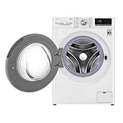 LG Waschtrockner Weiß (9 kg / 6 kg, 1.400 U./Min.) mit AI DD®, Steam & TurboWash® 360° | V7WD906A, V7WD906A