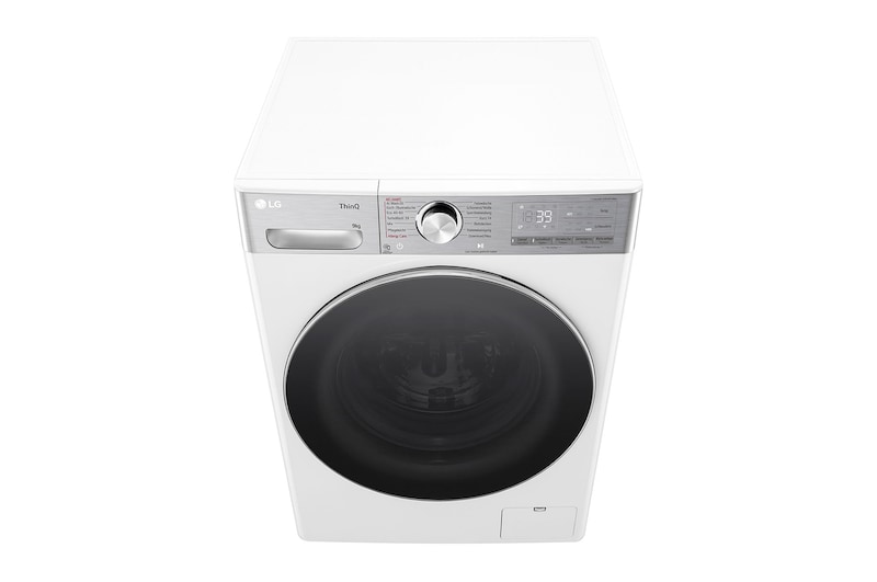 LG Waschmaschine Weiß (EEK A-40%, 9 kg, 1.360 U./Min.) mit Steam & TurboWash® 360 | F4WR9592E, F4WR9592E