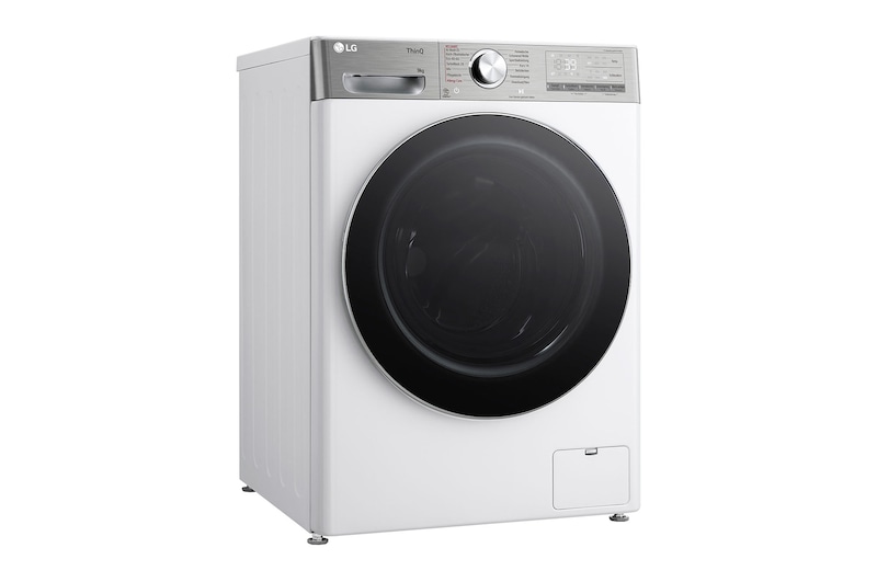 LG Waschmaschine Weiß (EEK A-40%, 9 kg, 1.360 U./Min.) mit Steam & TurboWash® 360 | F4WR9592E, F4WR9592E