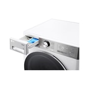 LG Waschmaschine Weiß (EEK A-40%, 9 kg, 1.360 U./Min.) mit Steam & TurboWash® 360 | F4WR9592E, F4WR9592E