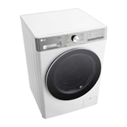 LG Waschmaschine Weiß (EEK A-40%, 9 kg, 1.360 U./Min.) mit Steam & TurboWash® 360 | F4WR9592E, F4WR9592E