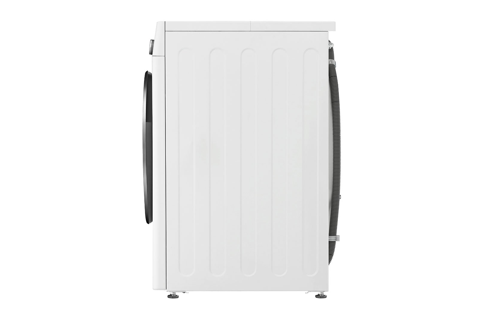 LG Waschtrockner mit 1400 U/Min. | 9 kg Waschen | 6 kg Trocknen | Weiß mit Chrome Bullaugenring | V7WD96AT2, V7WD96AT2