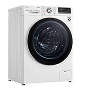 LG Waschtrockner mit 1400 U/Min. | 9 kg Waschen | 6 kg Trocknen | Weiß mit Chrome Bullaugenring | V7WD96AT2, V7WD96AT2