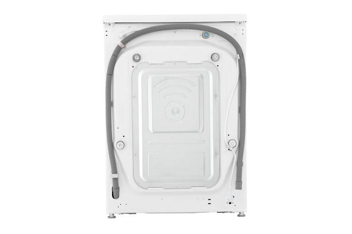 LG Waschtrockner Weiß (EEK E/A, 12 kg / 8 kg, 1.360 U./Min.) mit Steam & TurboWash® 360° | V9WD128H2, V9WD128H2