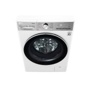 LG Waschtrockner mit 1400 U/Min. | 12 kg Waschen | 8 kg Trocknen | Weiß mit Chrome Bullaugenring | V9WD128H2, V9WD128H2