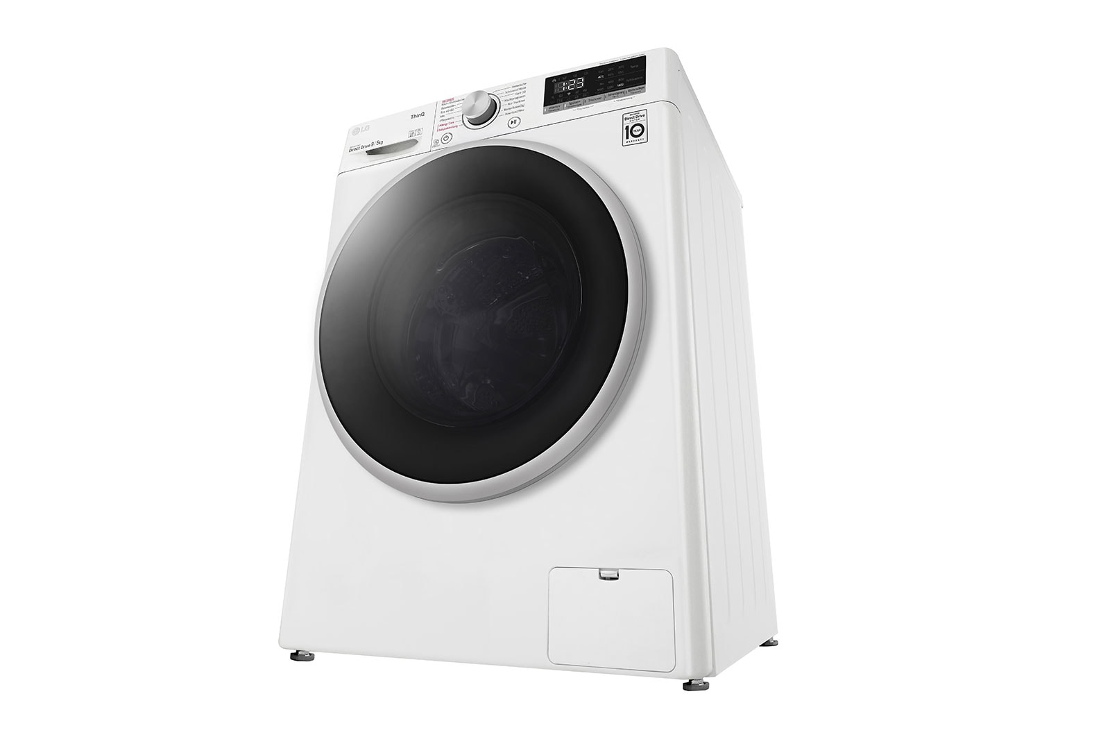 LG Waschtrockner | 1.400 U./Min. | 9 kg Waschen/ 5kg Trocknen | AI DD® | Steam, VT4WD950