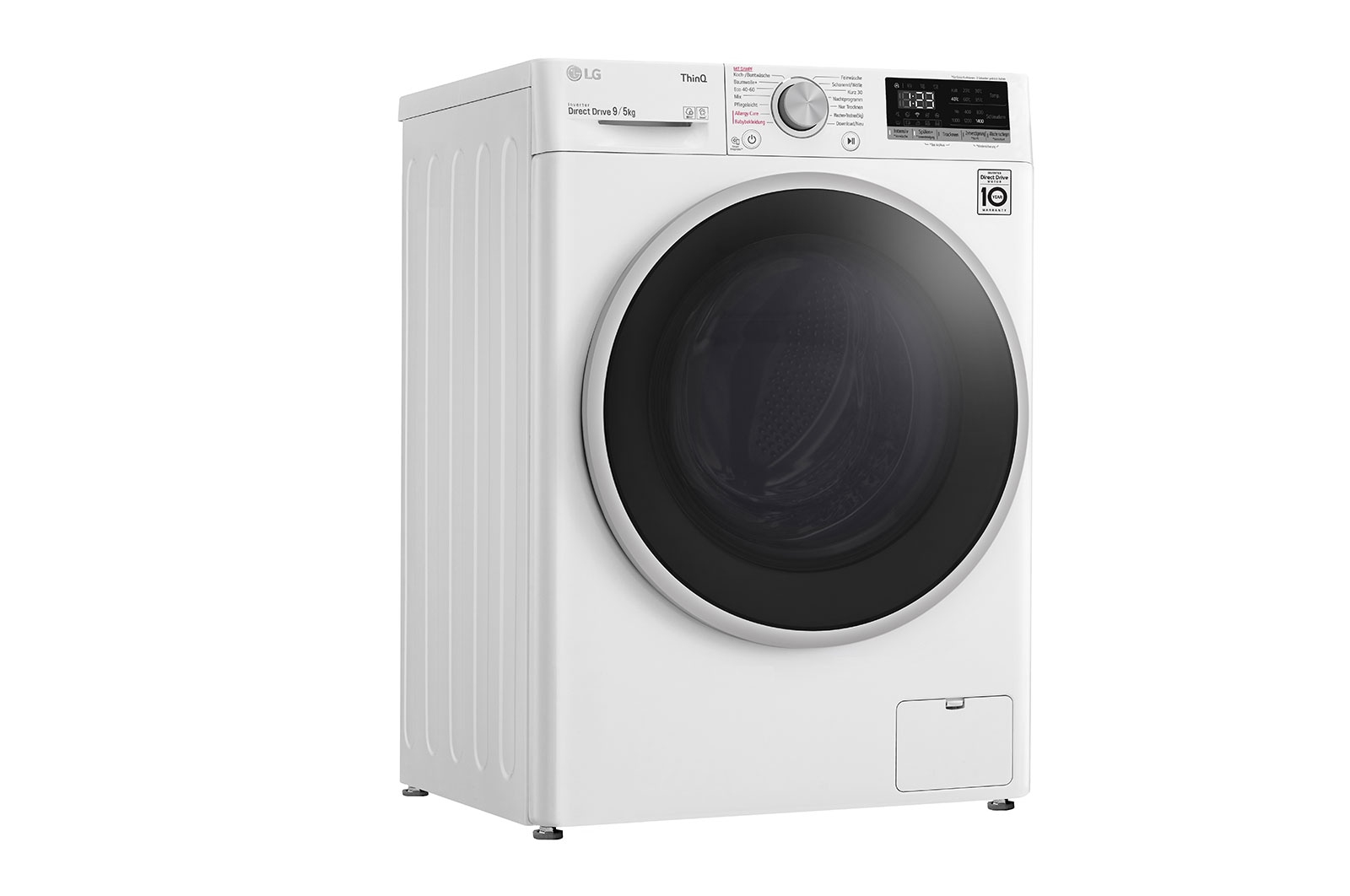 LG Waschtrockner | 1.400 U./Min. | 9 kg Waschen/ 5kg Trocknen | AI DD® | Steam, VT4WD950