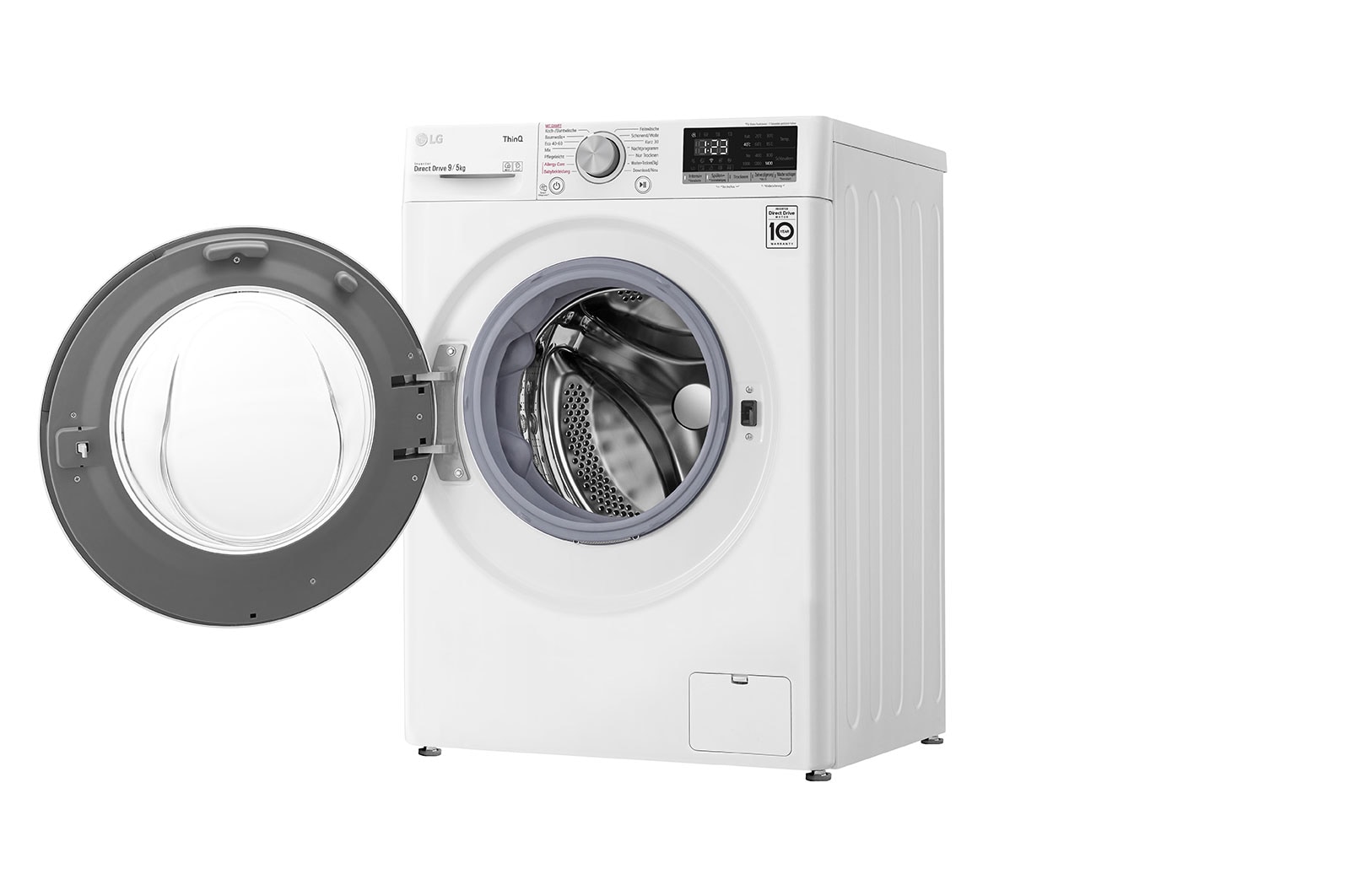 LG Waschtrockner | 1.400 U./Min. | 9 kg Waschen/ 5kg Trocknen | AI DD® | Steam, VT4WD950