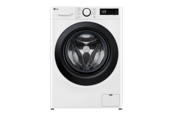 Vorderseite von Waschtrockner Weiß (D/A, 9 kg / 6 kg, 1.360 U./Min.) mit Steam & TurboWash® 360° | W4WR70961, W4WR42966