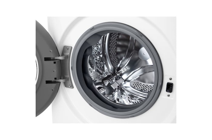 LG Waschtrockner Weiß (EEK D/A, 9 kg / 6 kg, 1.360 U./Min.) mit Steam & TurboWash® 360° | W4WR42966, W4WR42966