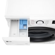 LG  Waschtrockner Weiß (D/A, 9 kg / 6 kg, 1.360 U./Min.) mit Steam & TurboWash® 360° | W4WR70961, W4WR42966