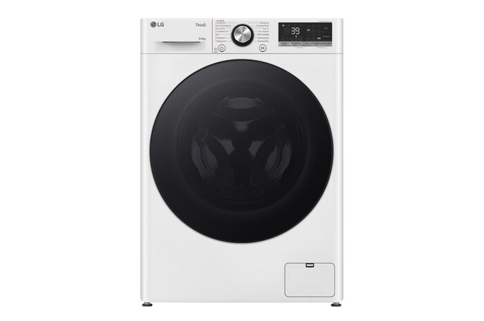 LG Waschtrockner Weiß (D/A, 9 kg / 6 kg, 1.360 U./Min.) mit Steam & TurboWash® 360° | W4WR7096Y, W4WR7096Y