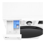 LG  Waschtrockner Weiß (D/A, 9 kg / 6 kg, 1.360 U./Min.) mit Steam & TurboWash® 360° | W4WR7096Y, W4WR7096Y