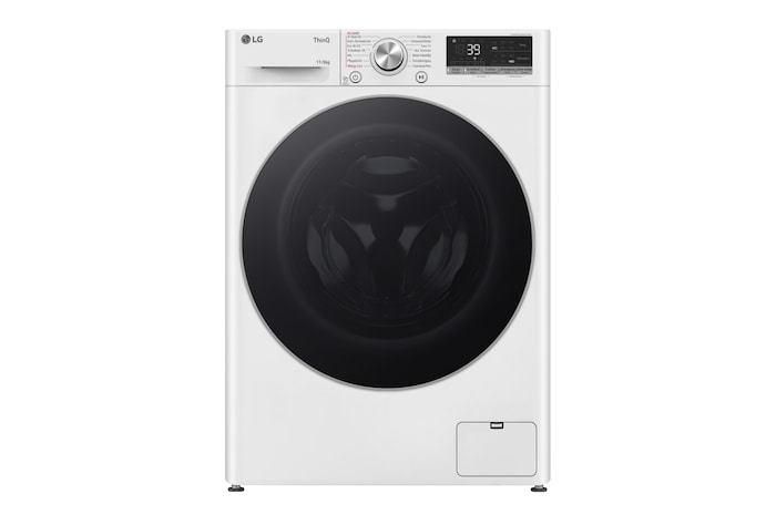 Vorderseite von Waschtrockner Weiß (D/A, 11 kg / 6 kg, 1.360 U./Min.) mit Steam & TurboWash® 360° | W4WR70E61