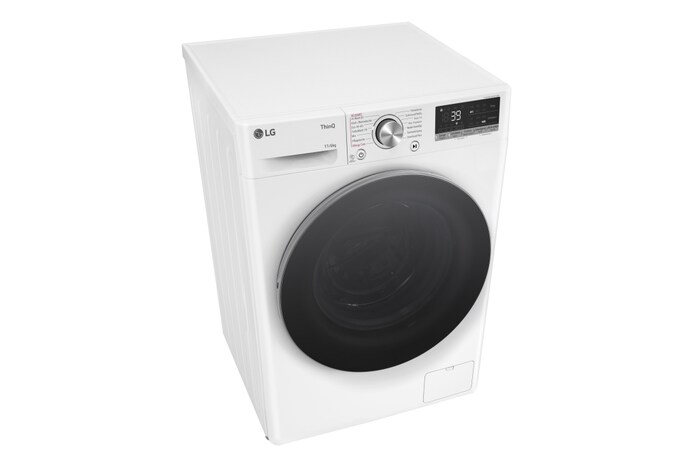 LG Waschtrockner Weiß (EEK D/A, 11 kg / 6 kg, 1.360 U./Min.) mit Steam & TurboWash® 360° | W4WR70E61, W4WR70E61