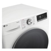 LG  Waschtrockner Weiß (D/A, 11 kg / 6 kg, 1.360 U./Min.) mit Steam & TurboWash® 360° | W4WR70E61, W4WR70E61