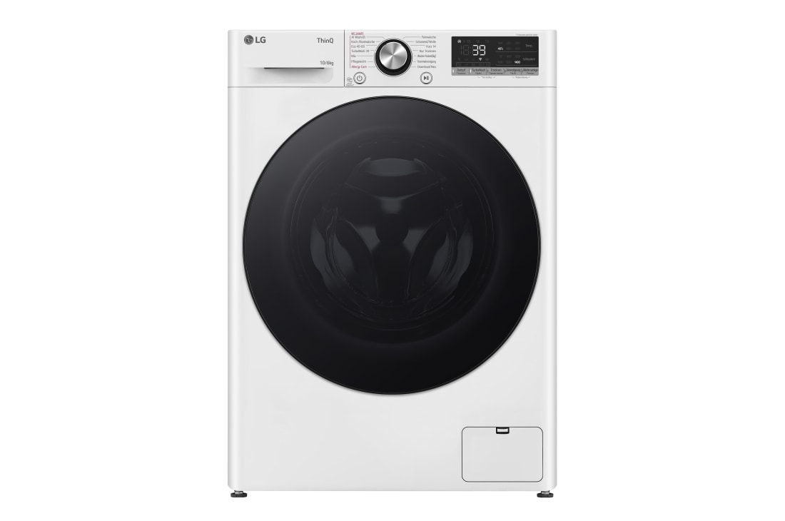 LG  Waschtrockner Weiß (D/A, 10 kg / 6 kg, 1.360 U./Min.) mit Steam & TurboWash® 360° | W4WR70X6Y, W4WR70X6Y