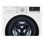 LG Waschtrockner mit 1.400 U./Min. | Energieeffizienzklasse E | 9 kg Waschen | 6 kg Trocknen | Weiß mit silbernem Bullaugenring | W4WV90961C, W4WV90961C