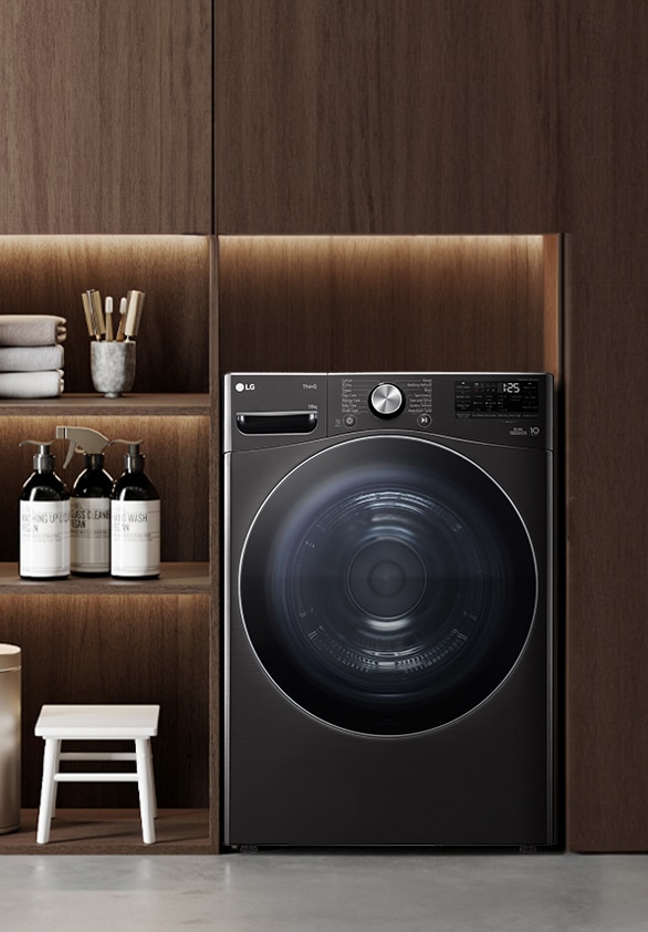 LG Trockner im Wohnzimmer