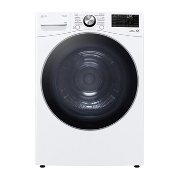 Vorderseite von Trockner Weiß (A+++, 18 kg) mit AI Dry, Dual Inverter Wärmepumpentechnologie & selbstreinigendem Kondensator I RT18VT