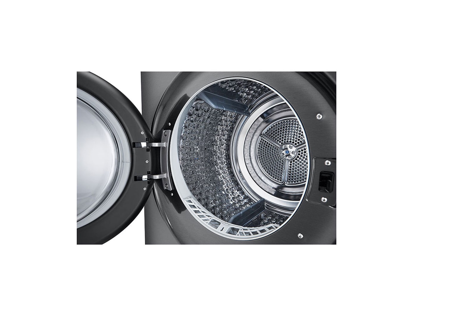 LG WashTower Schwarz (Waschmaschine: EEK A, 12kg, 1350 U./Min.; Trockner: EEK C, 10kg) Waschmaschine & Trockner in einem Gerät I WT1210BBF, WT1210BBF