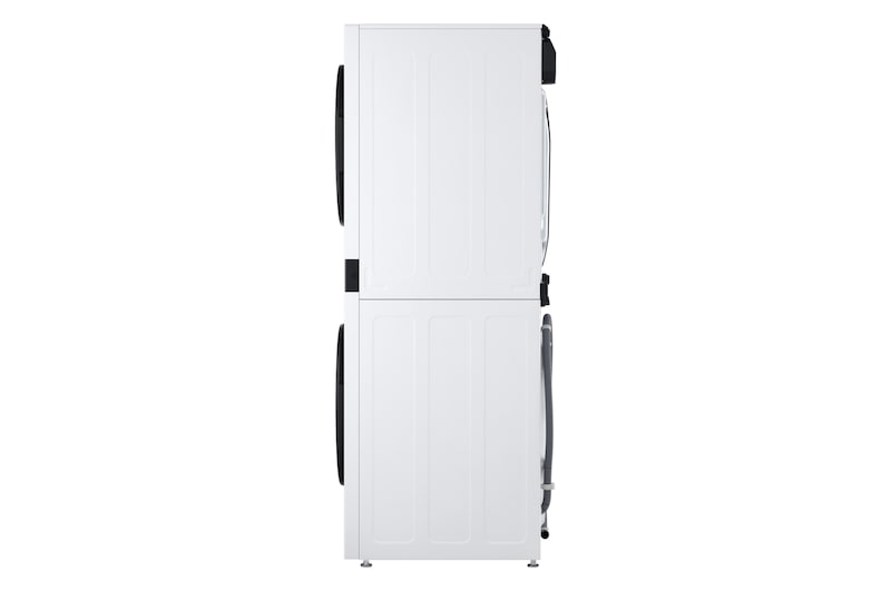 LG WashTower Weiß (Waschmaschine: EEK A, 12kg, 1350 U./Min.; Trockner: EEK C, 10kg) Waschmaschine & Trockner in einem Gerät I WT1210WWF, WT1210WWF