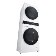 LG WashTower Weiß (Waschmaschine: EEK A, 12kg, 1350 U./Min.; Trockner: EEK C, 10kg) Waschmaschine & Trockner in einem Gerät I WT1210WWF, WT1210WWF