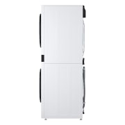 LG WashTower Weiß (Waschmaschine: EEK A, 12kg, 1350 U./Min.; Trockner: EEK C, 10kg) Waschmaschine & Trockner in einem Gerät I WT1210WWF, WT1210WWF