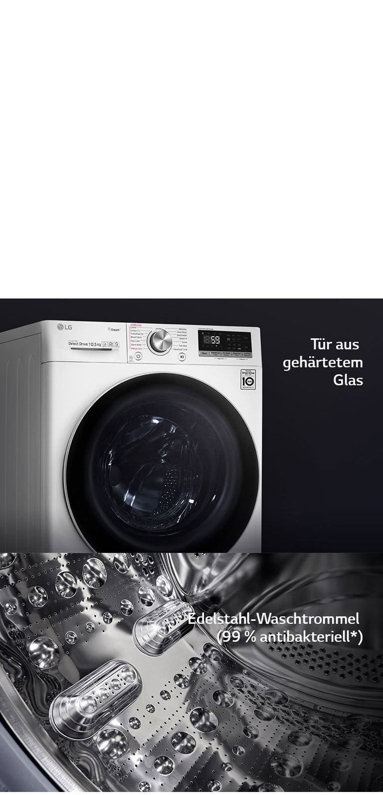 mit | Waschmaschine LG LG | DD® F6WV709P1 DE AI