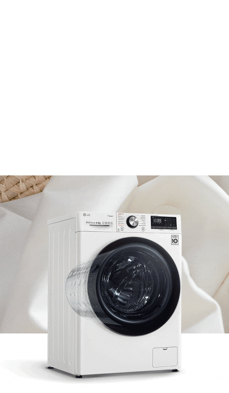LG DE F4WV7090 | kg 9 mit LG Kapazität | Waschmaschine