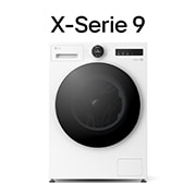 Vorderseite von Waschmaschine Weiß (EEK A-55%*, 9 kg, 1.350 U./Min.) mit AI DD® & TurboWash®360° | F4WX9092 F4WX9092