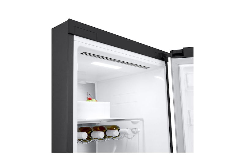 LG Freistehender Kühlschrank (EEK C, 386L, 186 cm hoch) mit 77 kWh/a & Inverter Linear Compressor® | GLM71MCCSX, GLM71MCCSX
