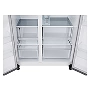 LG Side-by-Side Kühlschrank (E, 641L, 179cm hoch) mit Eis-, Crushed Ice- und Wasserspender & internem Wassertank | GSJC41PYPE, GSJC41PYPE